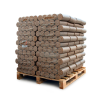 Holzbriketts Nielsen Hartholz Kaminbrikett Rund Eiche 10kg x 96 960kg Palette 34
